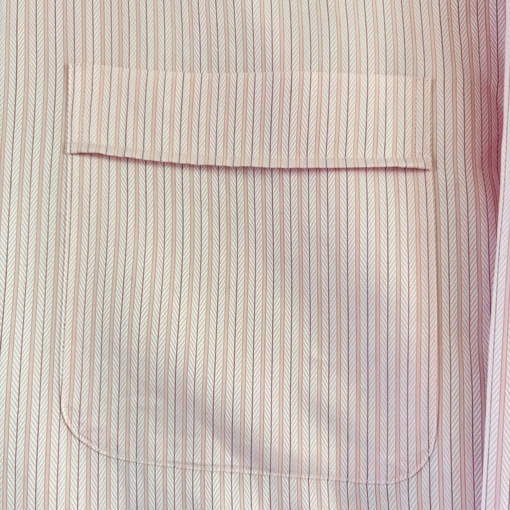 Tommy Bahama Mens Casual Button Down Shirt Long Sleeve Pink Plaid Cotton Medium - Picture 7 of 13